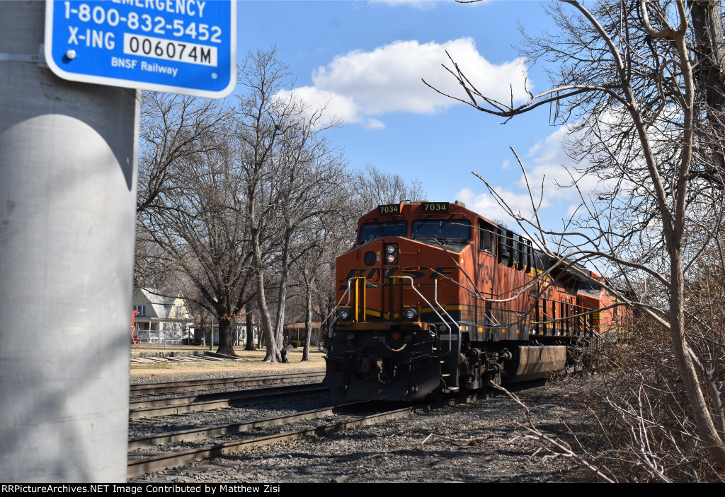 BNSF 5494 7034